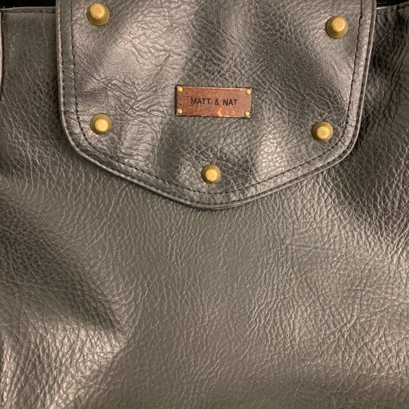 MATT & NATT black vegan leather shoulder bag - Picture 8 of 10